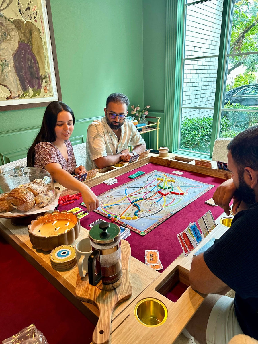 Buy The Dresden Board Game Dining Table High End, Custom Table