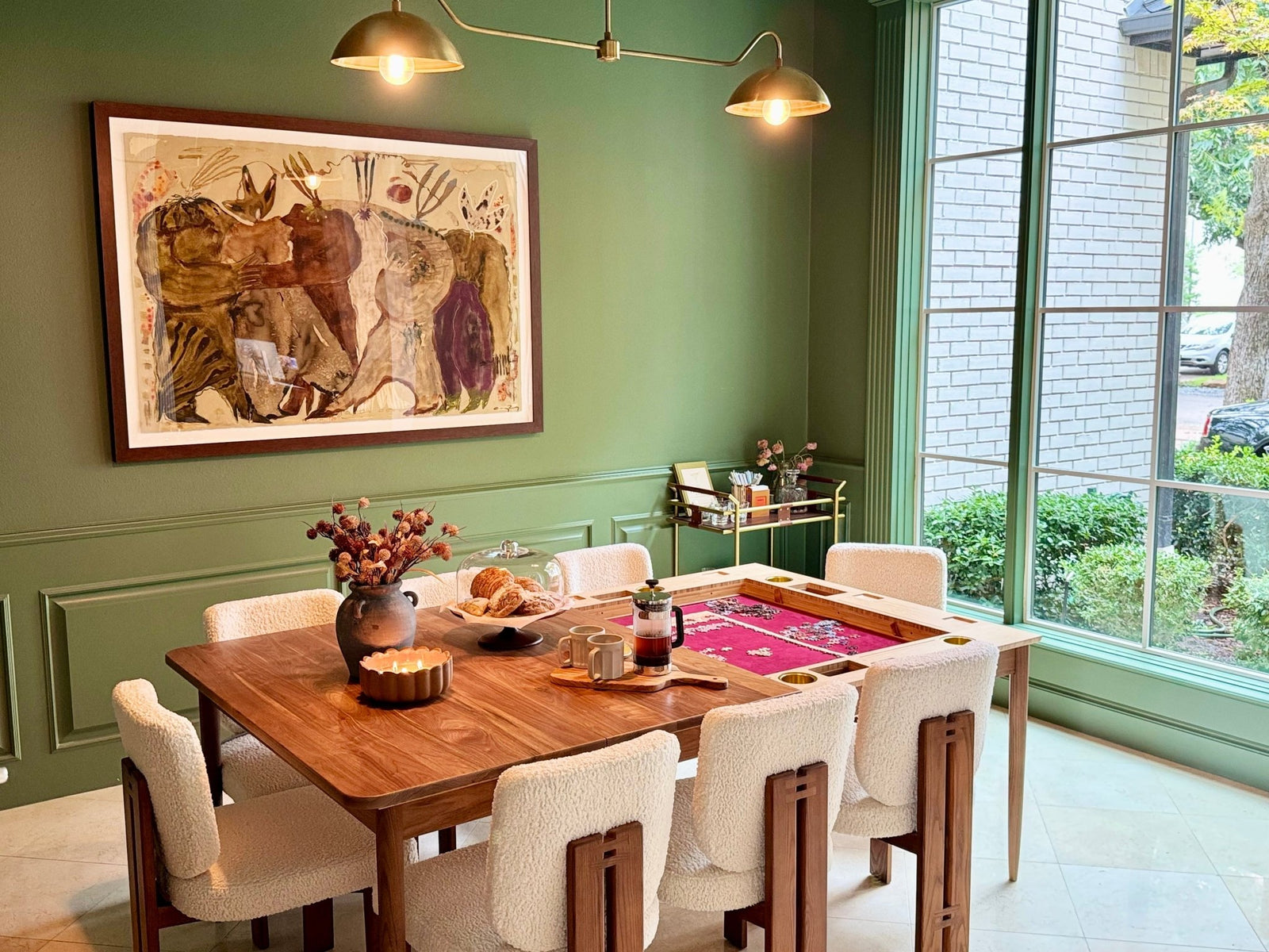 The Dresden board game dining table
